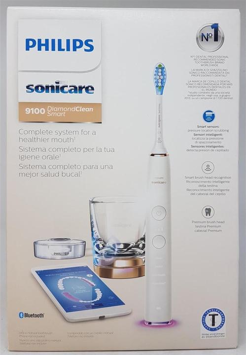 Produktbild Philips Sonicare HX9901/63 Sonicare Diamondclean Smart 9100 Elektrische Schallzahnbürste, App, Rosegold