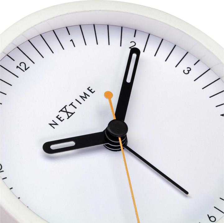 Immagine prodotto Nextime Sveglia classica piccola bianca