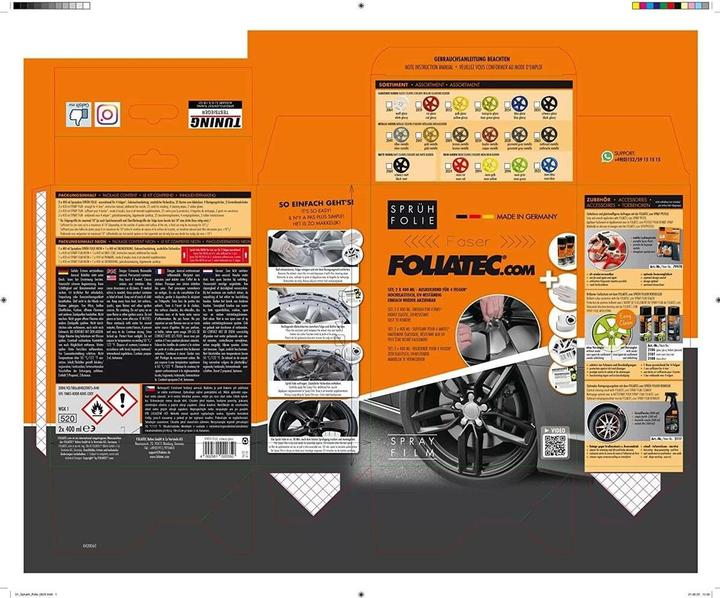 Immagine prodotto Foliatec Pellicola spray