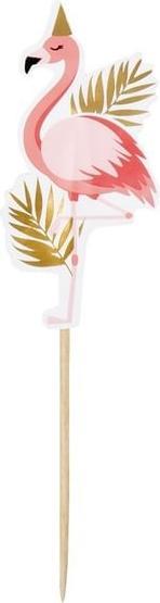 Produktbild Boland 12 Party Flamingo Cocktail Spiesse (One Size)