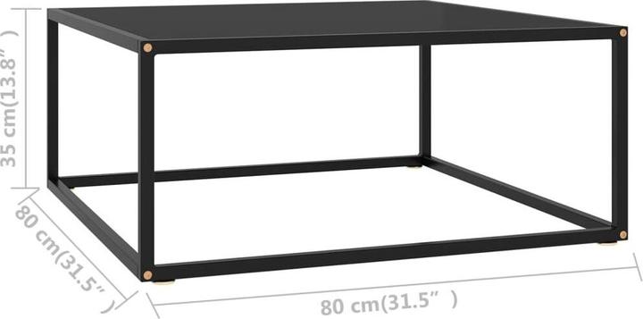 Image du produit vidaXL Couchtisch (80 x 80 x 35 cm)