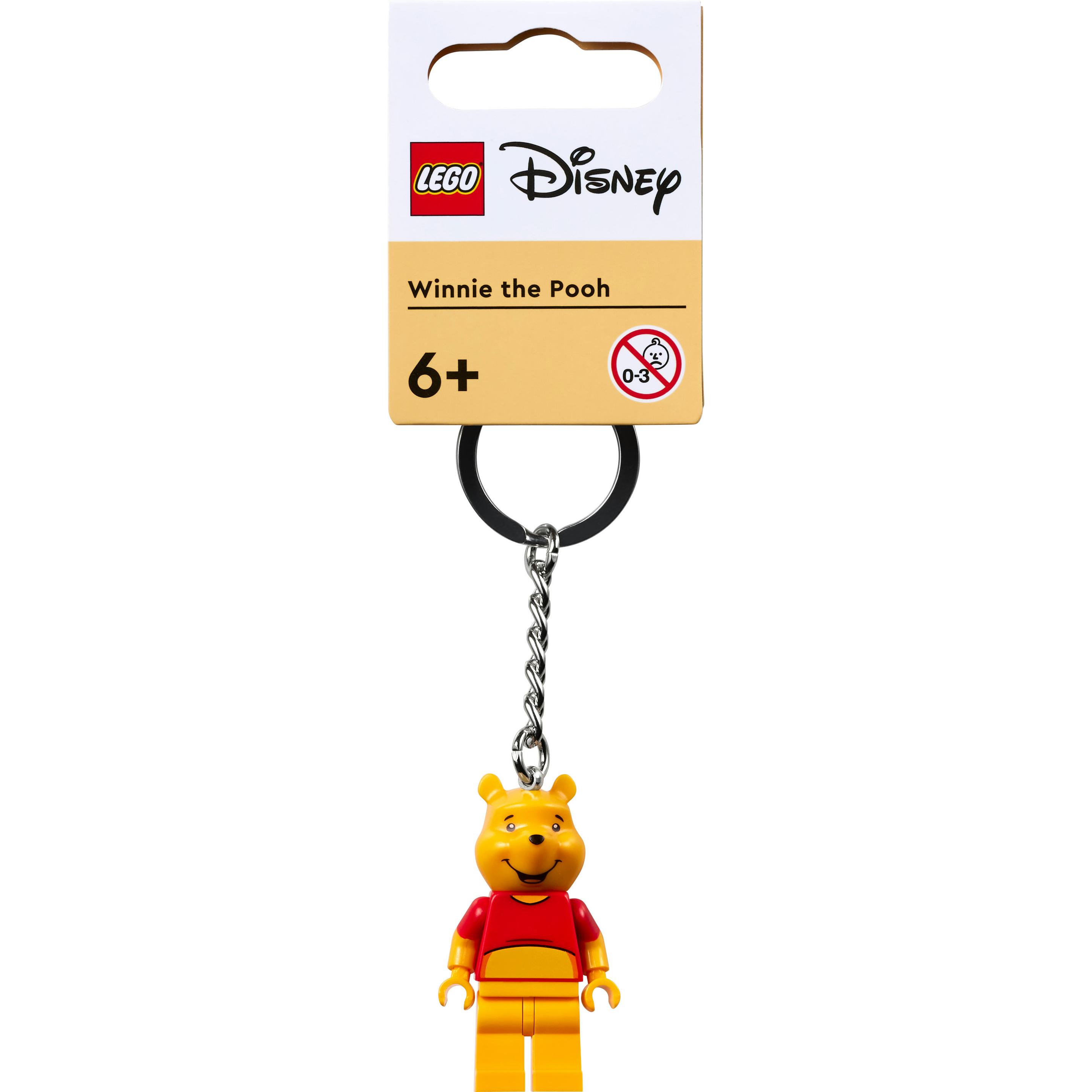 LEGO, Unisex, Portachiavi, Portachiavi Winnie the Pooh (854191), Multicolore