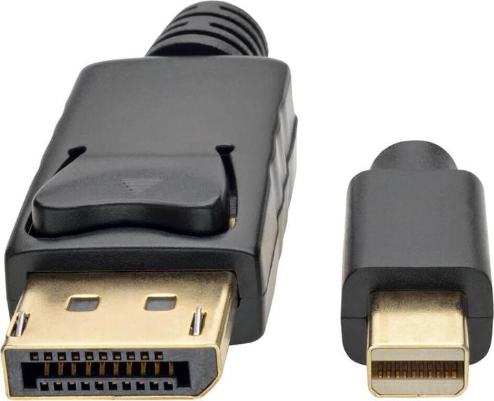 Produktbild Eaton Mini DisplayPort to DisplayPort Adapter Cable M/M 4K 60Hz Black 6ft. 1.8m (1.83 m, DisplayPort)