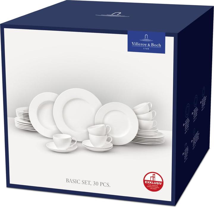 Actual product image Villeroy & Boch Basic White (6 pcs.)