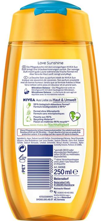 Immagine prodotto NIVEA Amore sole (250 ml)