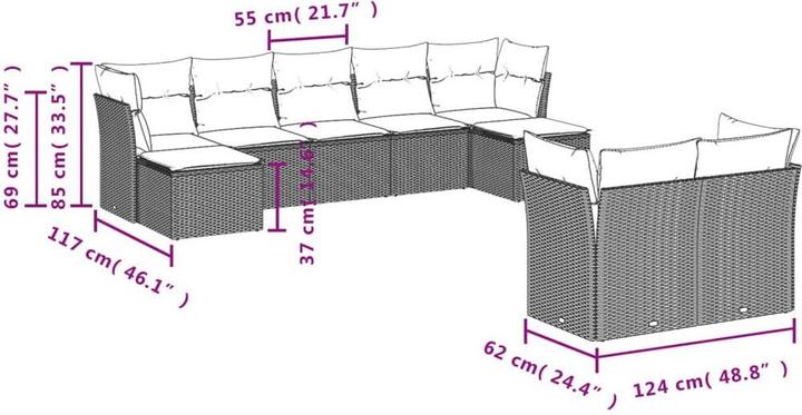 Produktbild vidaXL Kaden