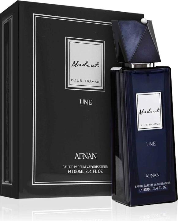 Actual product image Afnan Modest Pour Homme Une by Eau de Parfum Spray 100 ml (Eau de parfum, 100 ml)