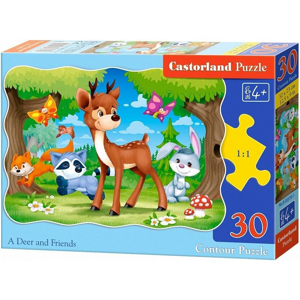 Castorland A Deer and Friends, Puzzle 30 Teile (30 Teile)
