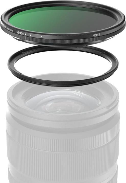 Produktbild SmallRig Magnetic 67mm VND Filter ND64-ND400 (6-9 Stop) 5169 (67 mm, ND- / Graufilter)