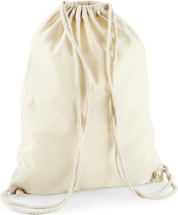 Produktbild Westford Mill Turnbeutel Recycelte Baumwolle (12 l)