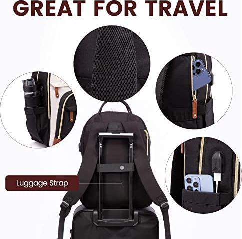 Produktbild Only-Bags.Store Laptop Rucksack 15.6 Zoll Schulrucksack Teenager Wasserdicht Schultasche Anti-Diebstahl mit (23 l)