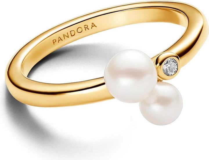 Produktbild Pandora Duo Behandelte Süsswasserzuchtperlen Ring (60)