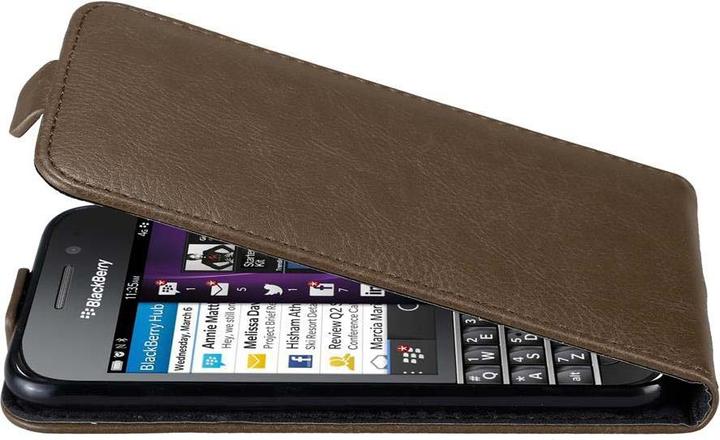 Actual product image Cadorabo Flip like Invisible Cover (Blackberry Q10)