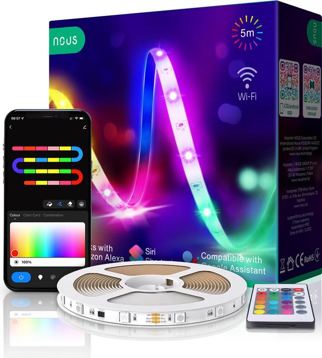 Produktbild Nous Smart (RGB, 500 cm, Indoor)