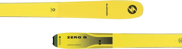 Immagine prodotto Blizzard Sci Zero G 085 Flat Yellow 2022 (164 cm, Senza rilegatura)