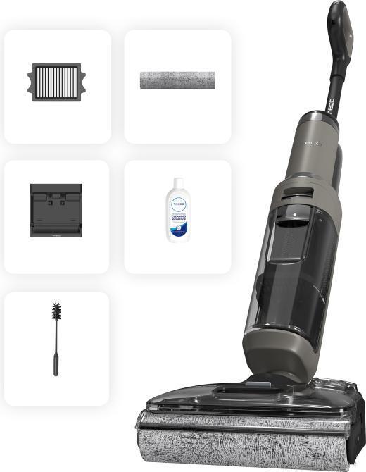 Image du produit Tineco Aspirateur Eau et Poussière i6 Stretch Plus (Aspirer + balayer)