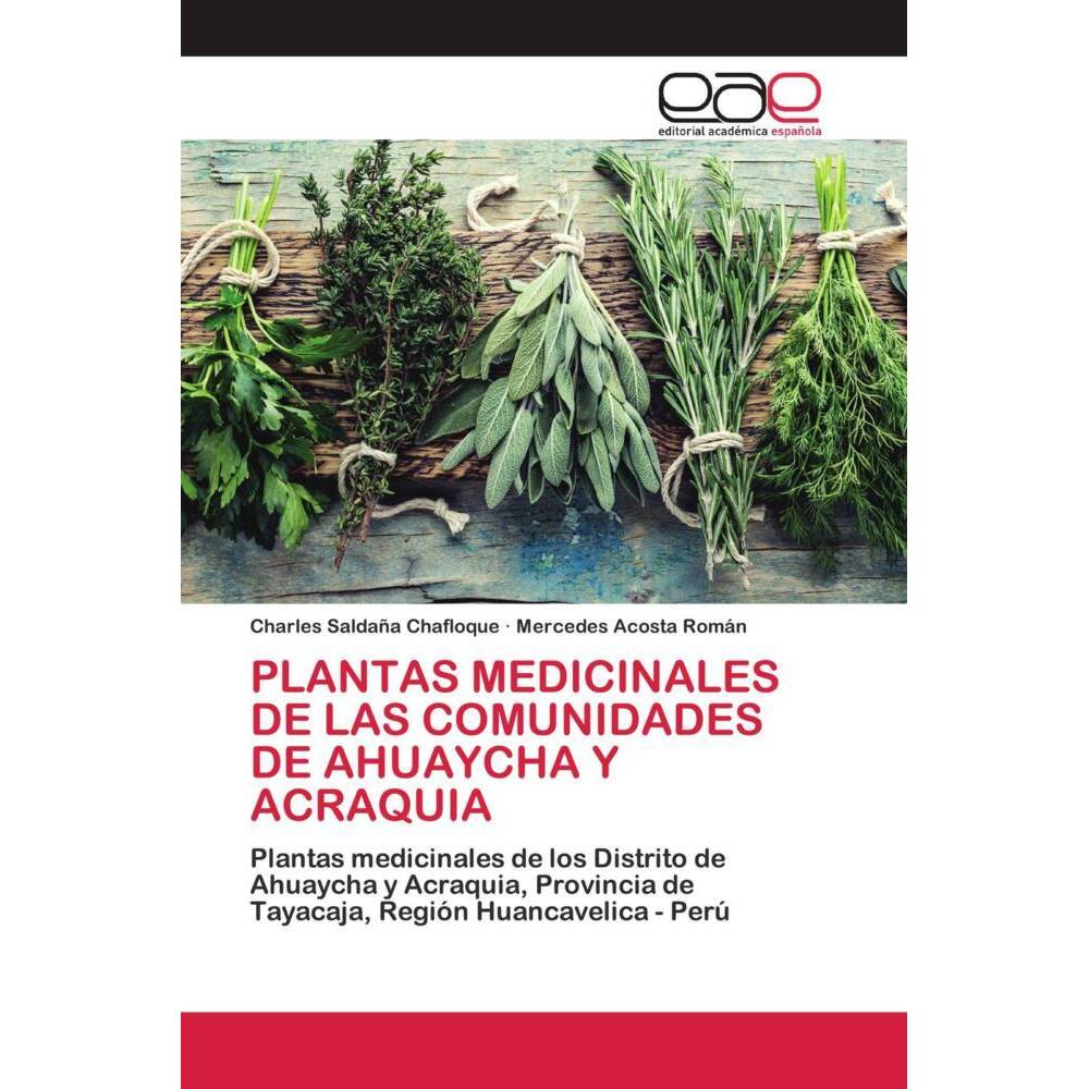 Plantas Medicinales De Las Comunidades De Ahuaycha Y Acraquia, Fachbücher von Charles Saldaña Chafloque, Mercedes Acosta...