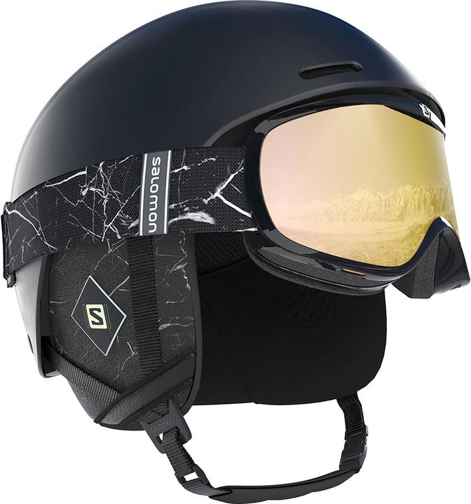 Immagine prodotto Salomon Casco da sci Spell+ Black Marble 2020 (56 - 59 cm, M)