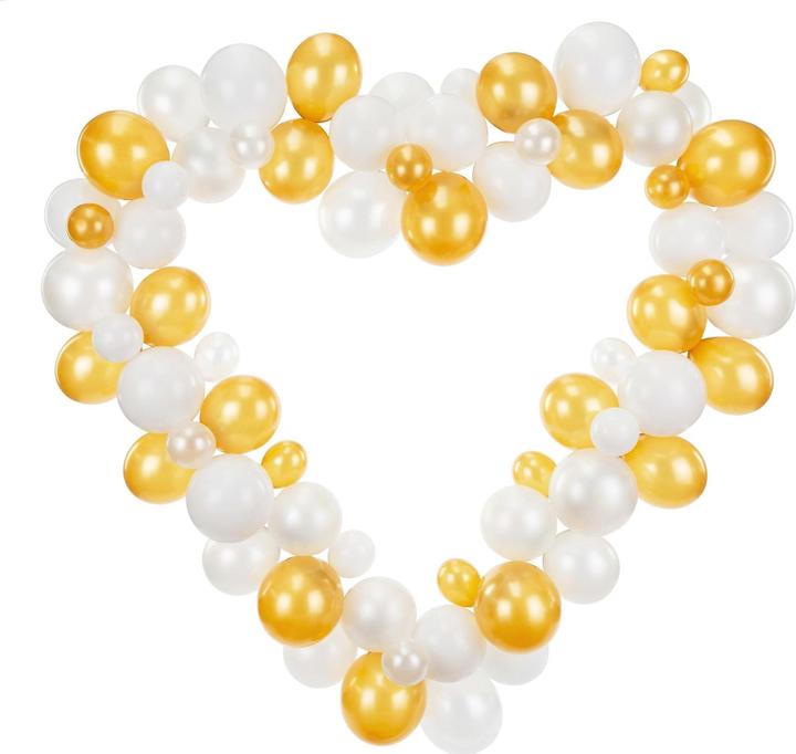 Gold, White