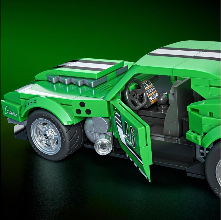 Actual product image Mattel Brick Shop Speed Custom 68 Camaro