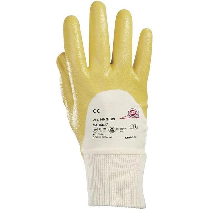 Honeywell, Schutzhandschuhe, Handschuhe Sahara 100 Grösse 8 gelb EN 388 PSA-Kategorie II (8)