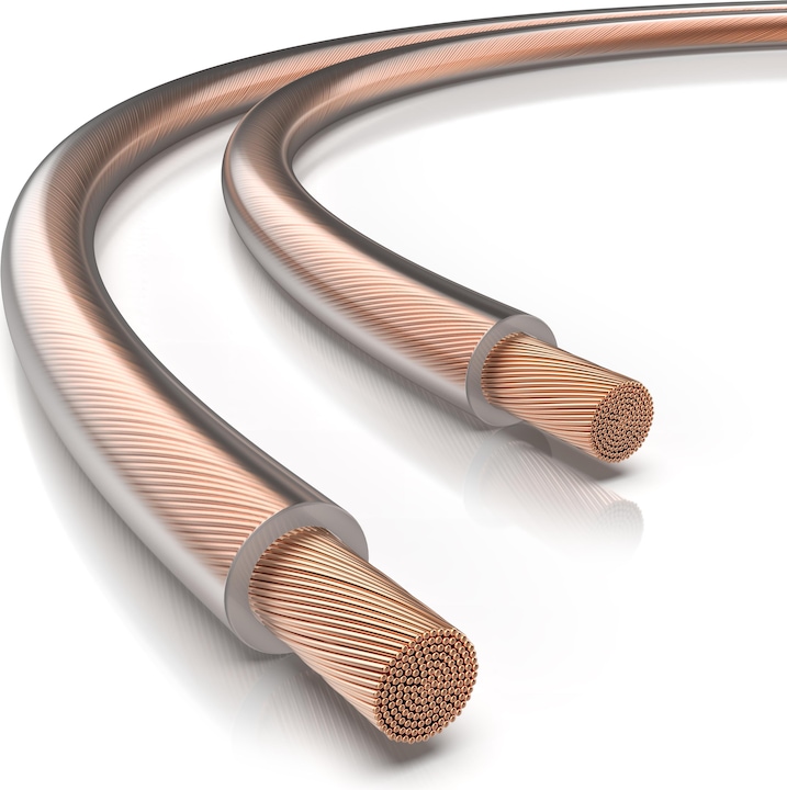 Actual product image Primewire Speaker cable OFC copper 2 x 2.5 mm² speaker cable, audio cable, speaker cable, LS cable (15 m, 2.50 mm²)