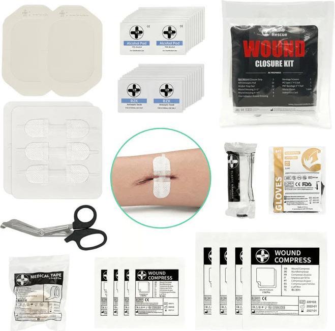 Produktbild Rhino Rescue Wound Closure Kit (10-teilig)