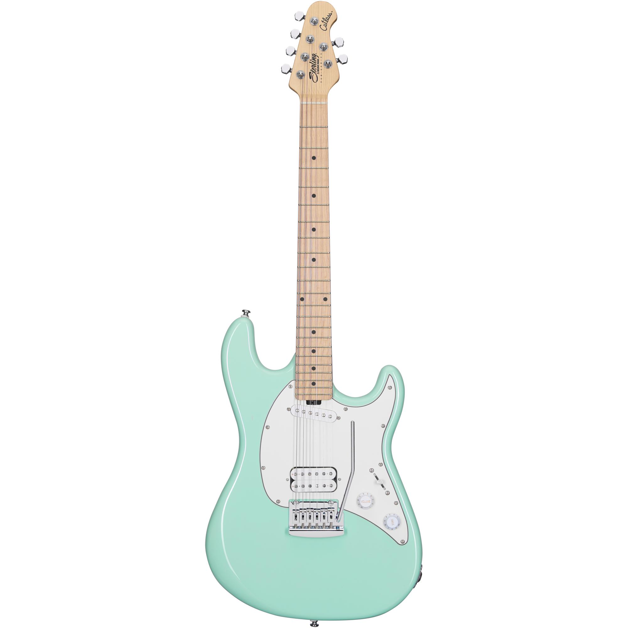 Sterling E-Gitarre, S.U.B., Cutlass Short Scale CT30HSS, Mint Green (E-Gitarre), Gitarre, Grün