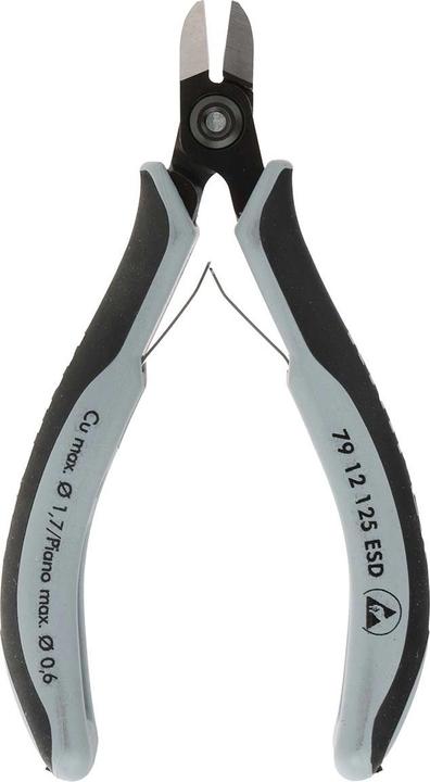 Produktbild Knipex Präzisions-Elektronik-Seitenschneider ESD (125 mm)