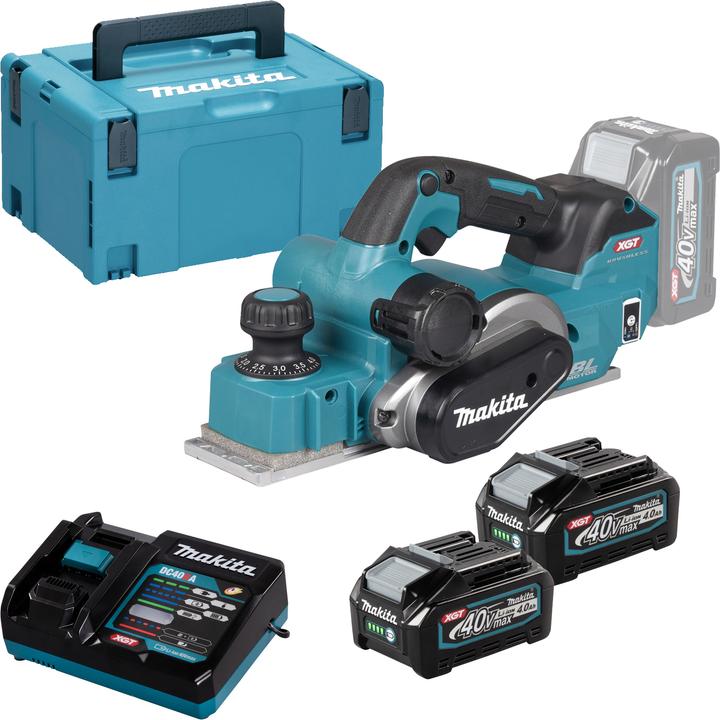 Actual product image Makita KP001GM201 Battery Planer 40V