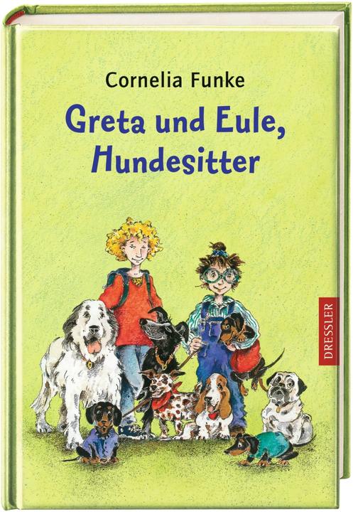 Actual product image Greta und Eule, Hundesitter (German, Cornelia Funke, 1995)