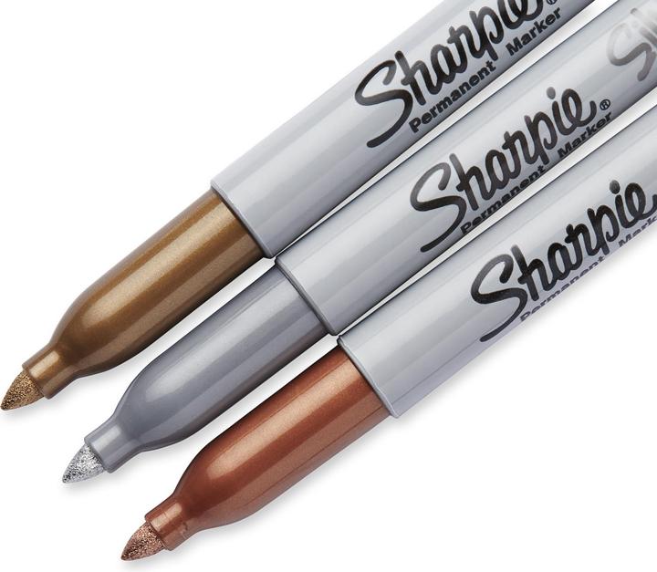 Produktbild Sharpie Feiner Permanentmarker (3 x)