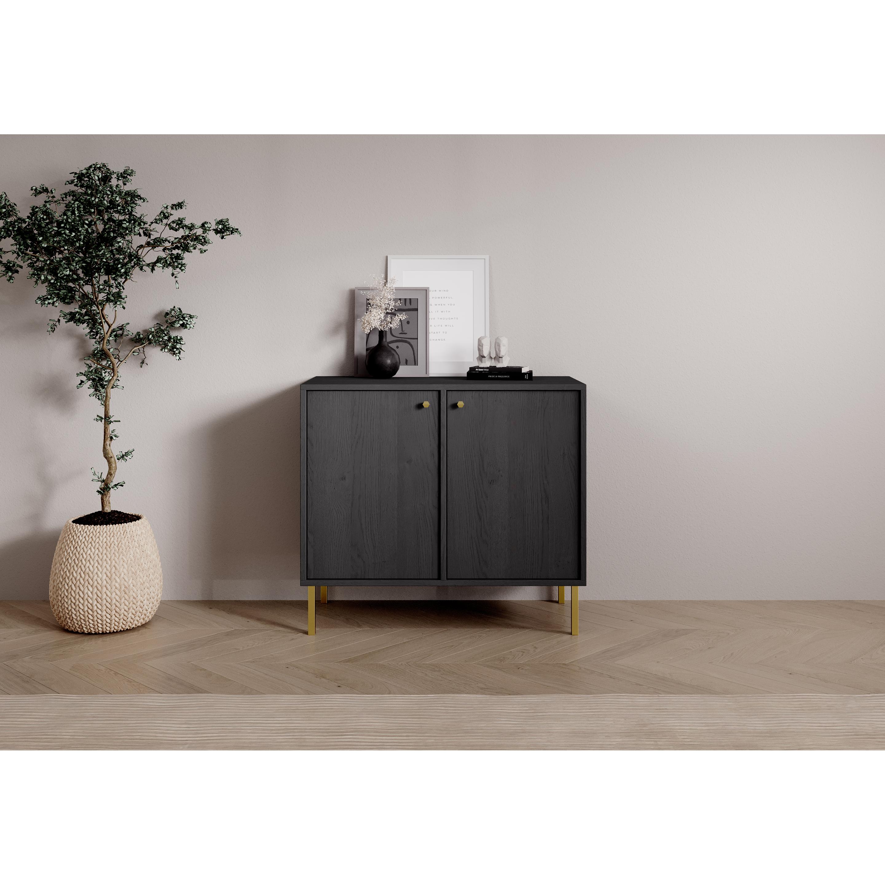 Thumbnail - ADRK Furniture, Kommode + Sideboard, Tili 2D Kommode (83.5 x 41 x 74 cm)