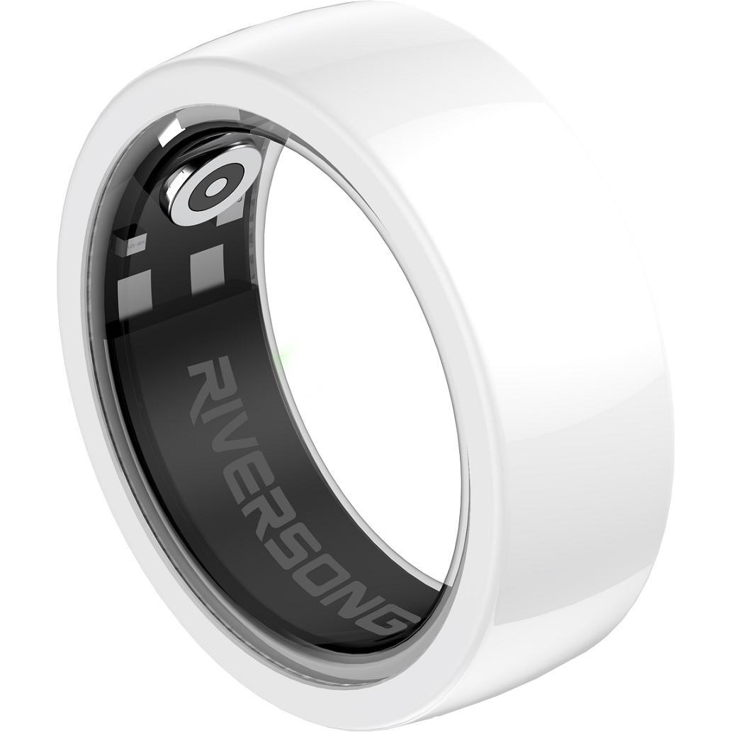 Riversong smartring Trinity schwarz SR01 (10, Weiss), Smart Ring, Weiss