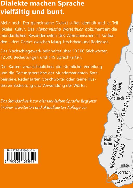 Immagine prodotto Alemannisches Wörterbuch für Baden (Tedesco, Rudolf Post, Friedel Scheer-Nahor, Landesverein Badische Heimat e. V., Muettersproch-Gsellschaft e. V., 2022)