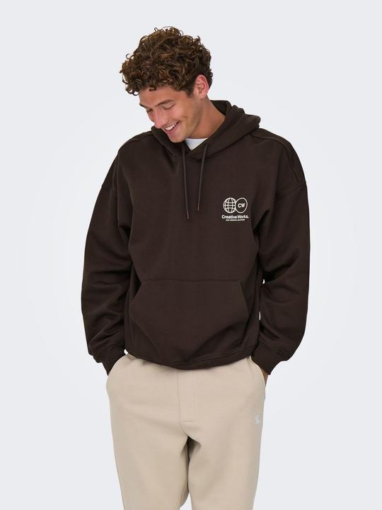 Produktbild Only & Sons ONSGALLERY Sweatshirt Kapuzenpullover (L)