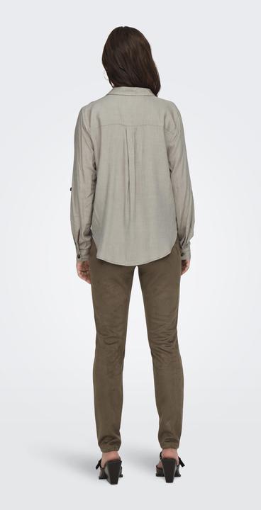 Image du produit JdY Coupe ample Col chemise Manches retroussées Manches volumineuses Chemise Top (XS)