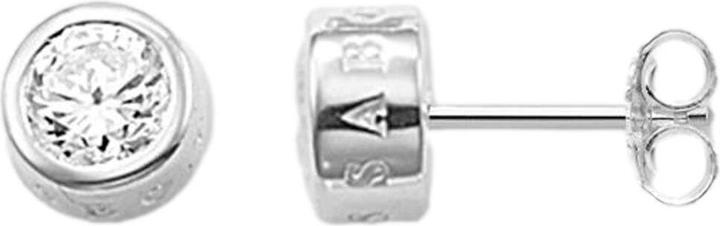 Image du produit Thomas Sabo Boucles d'oreilles clou d'oreille pierre blanche grande (Argent)