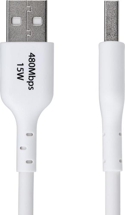 Image du produit StarTech Cable USB-A to USB-C 3m White (3 m, USB 2.0, 15 W)