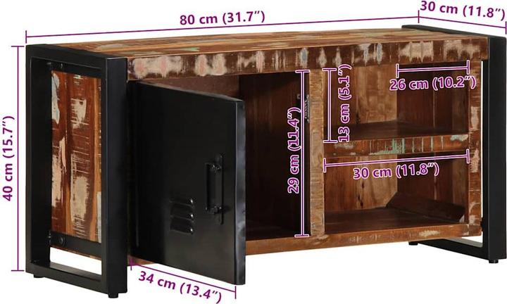 Image du produit vidaXL TV-Schrank (80 x 30 x 40 cm)