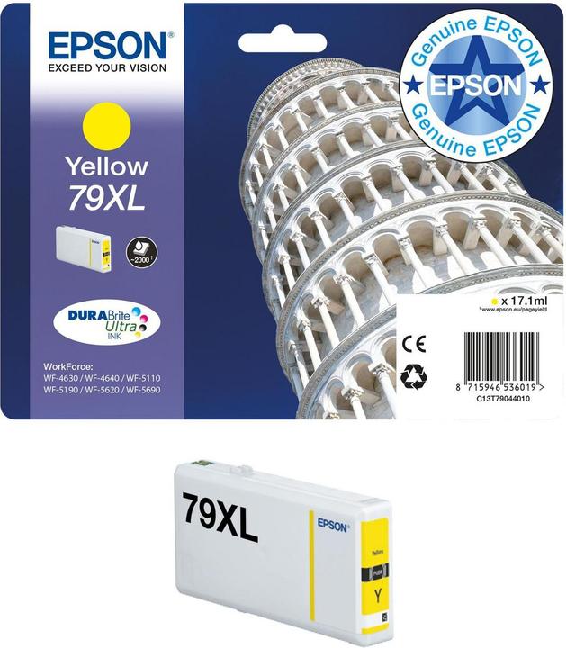 Image du produit Epson 79XL DuraBrite Ultra (Y)