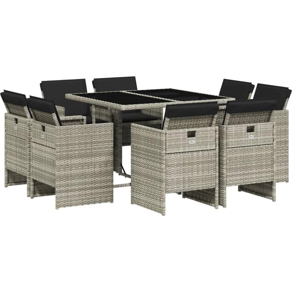 VidaXL, Gartentisch + Balkontisch, Tami (106 cm)