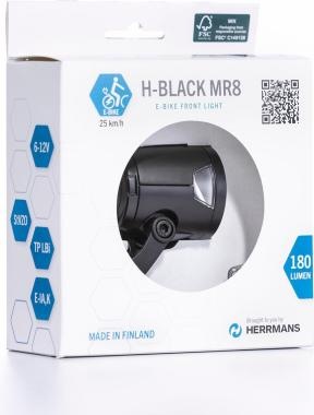 Produktbild Herrmans H-Black MR8 E (180 lm)