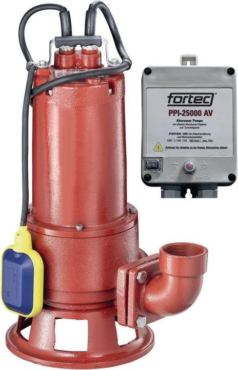 Actual product image Fortec Faeces pump PPI-25000 (Sewage pump)