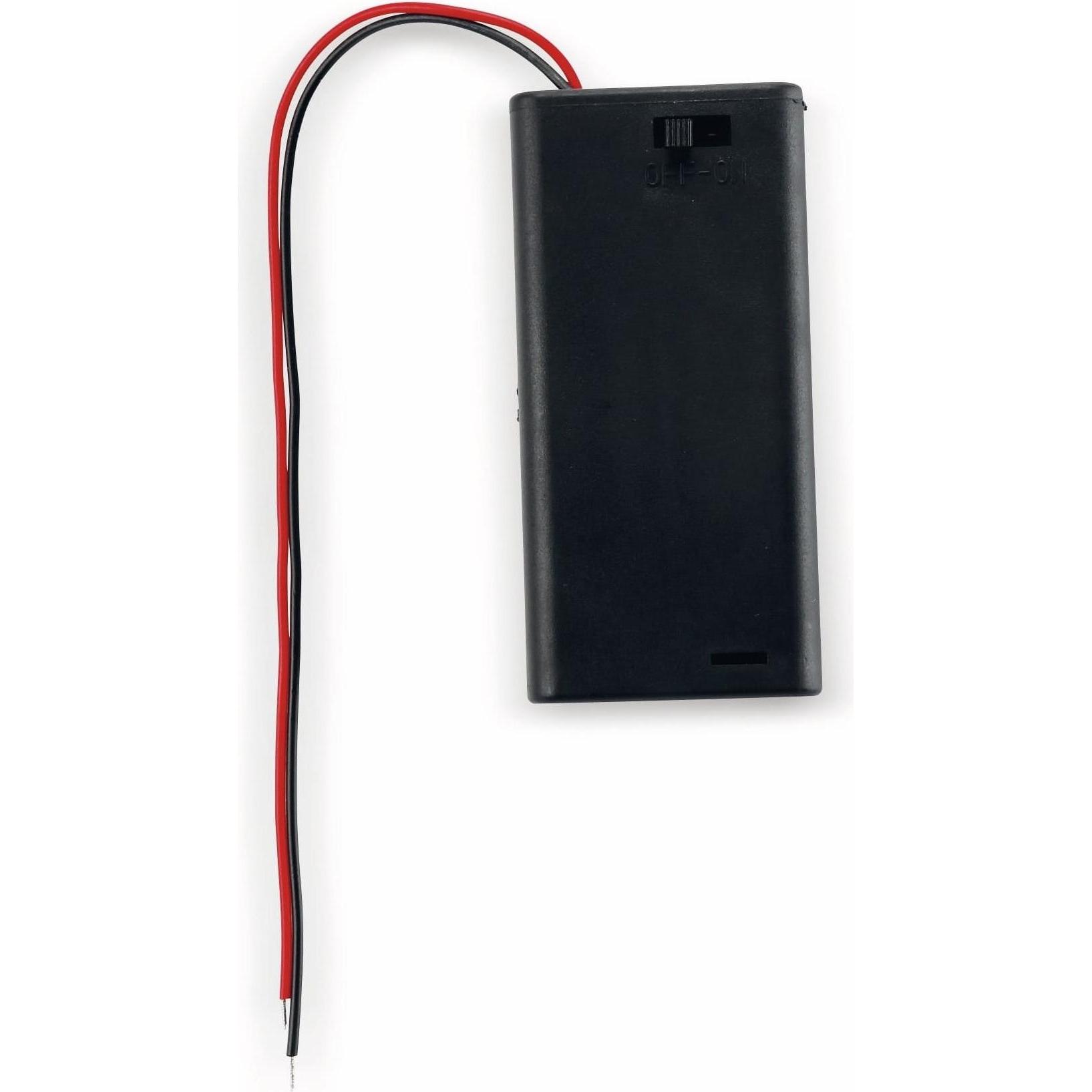 Thumbnail - Goobay 12443 Batteriehalter, Batterie Zubehör, Schwarz