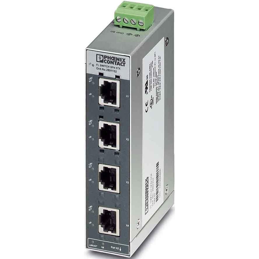 Phoenix Contact Ethernet FL SWITCH SFN 5TX (5 porte), Switch di rete