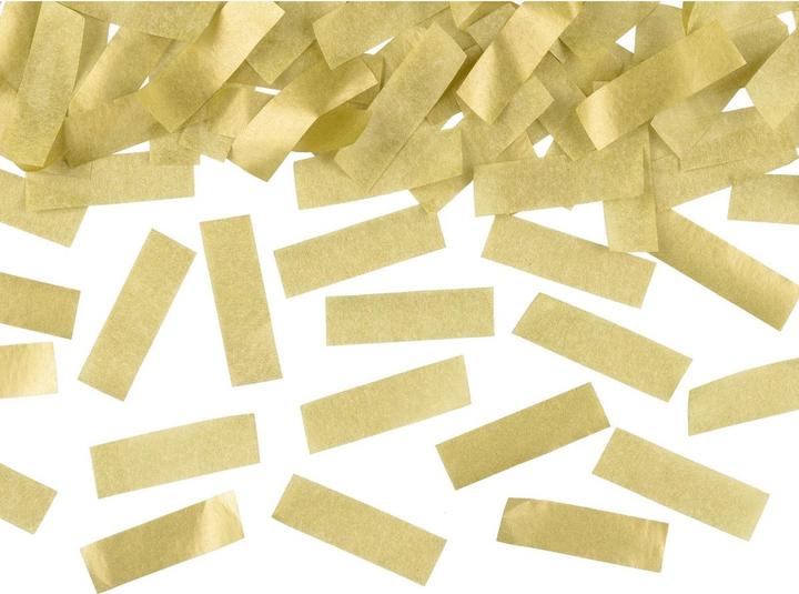 Partydeco Konfettikanone - Gold 40cm (1 Stück)