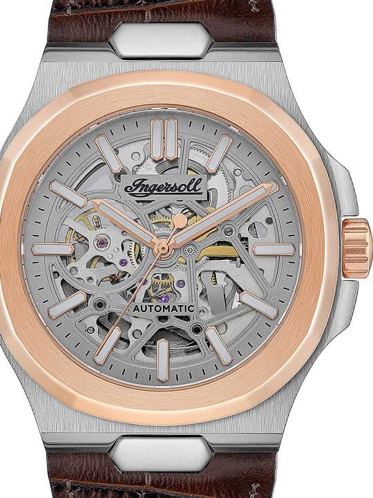 Actual product image Ingersoll 1892 Ingersoll I12503 The Catalina Automatic 44mm 5ATM (Analogue wristwatch, 42 mm)