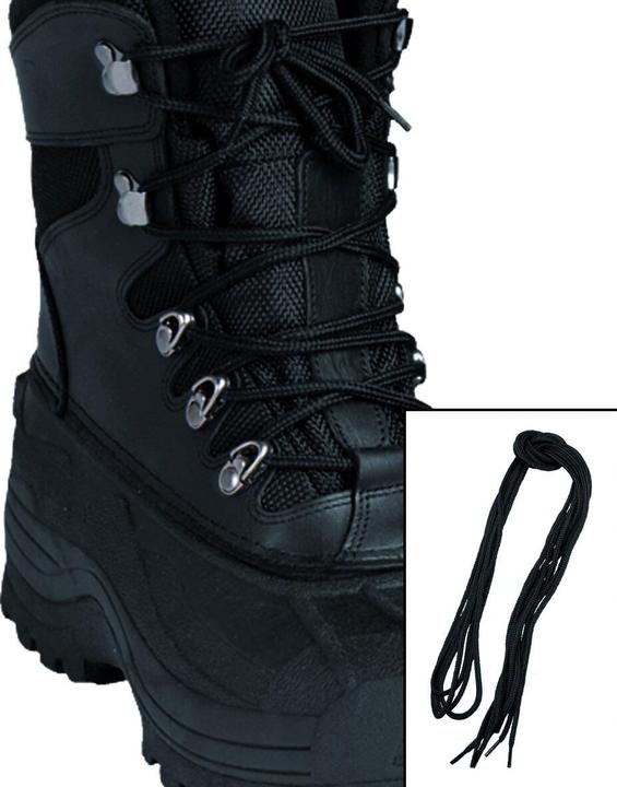 Immagine prodotto Mil-tec Lacci per scarpe Pes Nero 140Cm (140 cm)