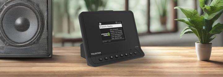 Actual product image Telestar TOP 400 DAB+ Internetradio-Adapter schwarz (DAB+, Bluetooth, Wi-Fi)